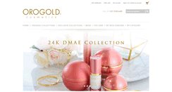 Desktop Screenshot of oro-gold.co.uk